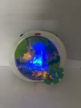 Fisher-Price Rainforest Waterfall Soother Crib Toy with Music and Lights
